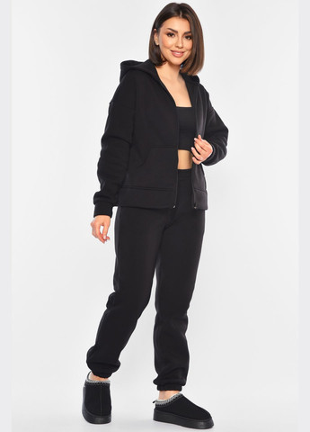 Спортивний костюм жіночий чорного кольору Let's Shop (311503942)