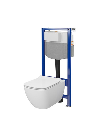 КОМПЛЕКТ С26 ІНСТ СИСМА AQUA 50 QF MEХАН+ VIRGO CLEANON з сид дюр ліфт БЕЗ КНОПКИ Cersanit (299997630)