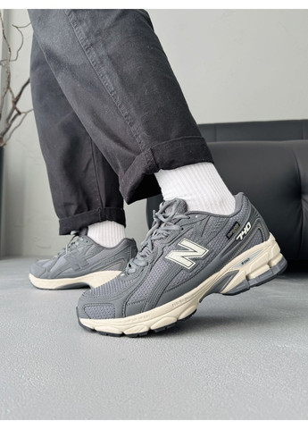 Сірі Осінні кросівки чоловічі new balance 740 thinsulate grey beige termo gore-tex | нью беланс 740 сірі бежеві термо No Brand
