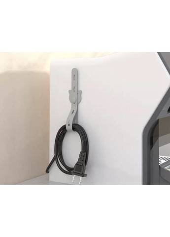 Стяжки для кабелю фіксатор органайзер зажим силіконові 15 шт 3М Чорний Captain (356680633)