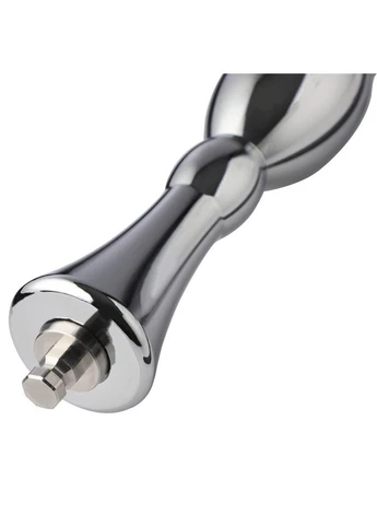 Металевий анальний плаг для секс-машин Bullet Anal Toy, система KlicLok Hismith (385187080)
