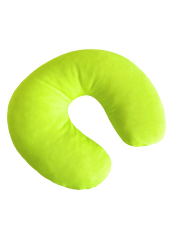Подушка для путешествий 30х33 см Ярко салатовая No Brand (324830280)
