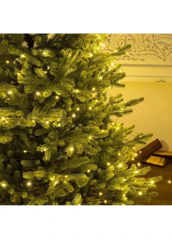 Світлодіодна гірлянда Роса 10 м, 100 LED, теплий білий колір, водонепроникна, 8 режимів світіння (234574673_422) XPRO (392930914)