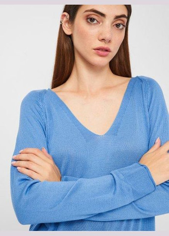 Синій пуловер демісезон,синій, Stradivarius