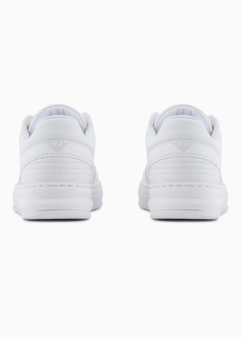 Белые демисезонные кроссовки Emporio Armani