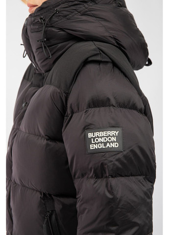 Чорний зимній Пуховик Burberry