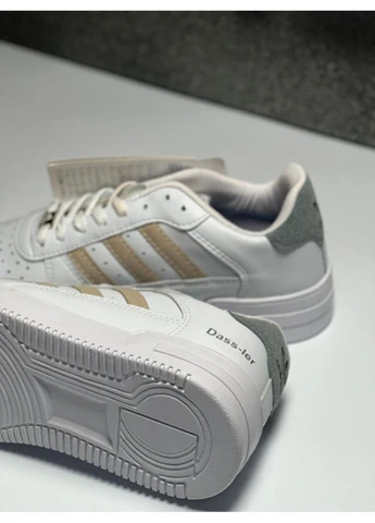 КРОСІВКИ ЖІНОЧІ ADIDAS DASS-LER WHITE/BEIGE АДІДАС АДІ ДАСЛЕР БІЛІ No Brand білі демісезони (391936635)