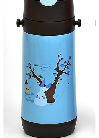 Термос-поїлка дитячий з трубочкою колір різнокольоровий ЦБ-00287025 No Brand (364964319)