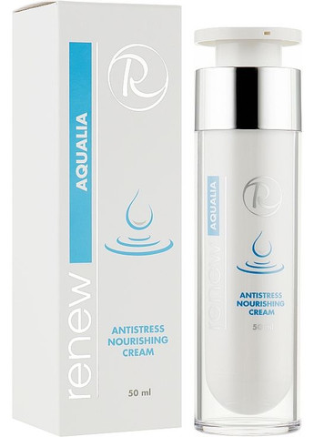 Живильний крем-антистрес для обличчя Aqualia Antistress Nourishing Cream 50ml (996930-22782) Renew (368625858)