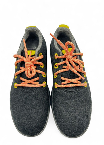 Серые мужские кроссовки allbirds wool runner scarlet tanager, размер 41/42 стелька 26.5 темно Ryka