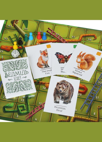 Настільна гра Змійки та драбинки 910398 укр. мовою Arial (316271789)