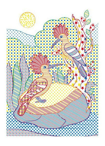 Книга "Большие водные раскраски: Птицы" (TS01091996157450) Crystal Book (373408758)