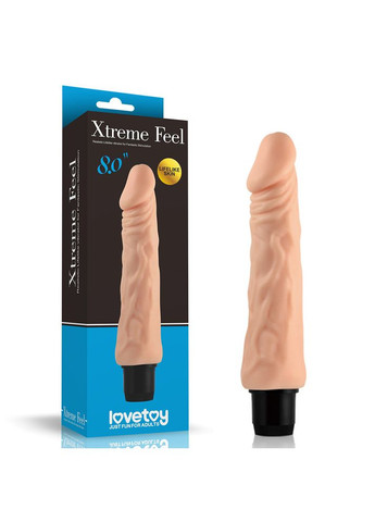Реалистичный вибратор — Xtreme Feel Vibrator Flesh 8" Drive Lovetoy (335399654)