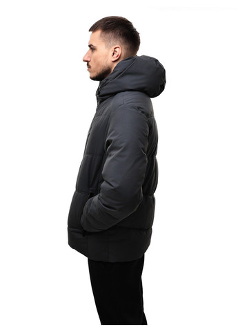 Серая зимняя куртка зимняя мужская No Brand