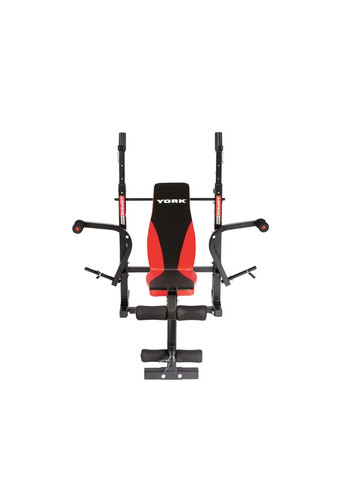 Скамейка для жима ASPIRE 220 со стойкой для штанги и партой Скотта York Fitness (301865831)