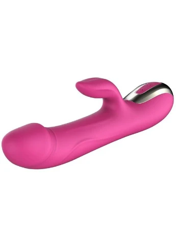 Вібратор-пульсатор Automatical Thrusting Vibrator з підігрівом - CherryLove Leten (282850009)