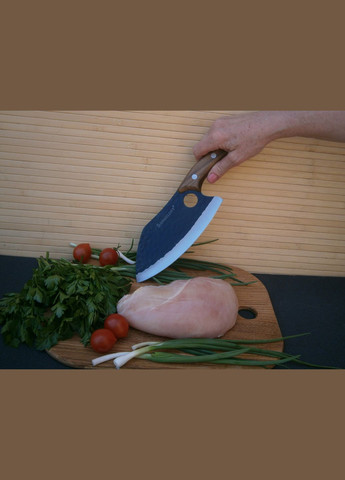 Ніж - сокира кухонний кухарський Шеф Sonmelony RT-2610 29 см No Brand (302391760)