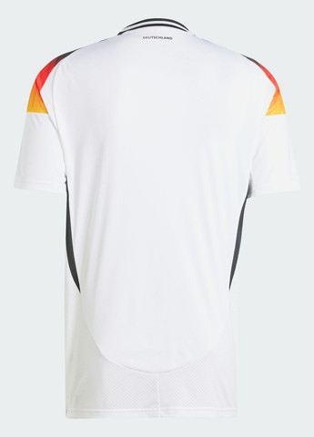 Белый демисезонный спортивный лонгслив adidas с логотипом