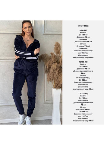 Костюм з лампасами велюр спорт,штани та кофта на блискавці Україна (362395797)