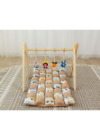 Мобиль детский напольный XRMASTER Смешные герои с матрасиком Машинки No Brand (350313826)