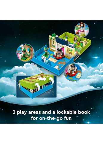 Конструктор Лего Дісней Збірка оповідань Пітера Пена і Венді Disney Peter Pan & Wendy's Storybook Lego (372125310)