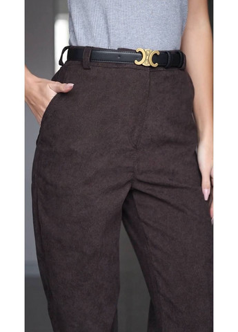 Штани жіночі мікровельветові No Brand (366237251)