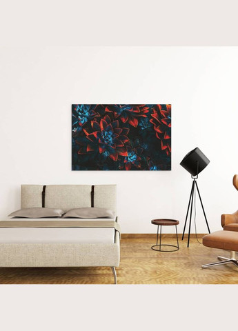 Картина Цветы 50x100 см (K0001) Malevich Store (333339040)