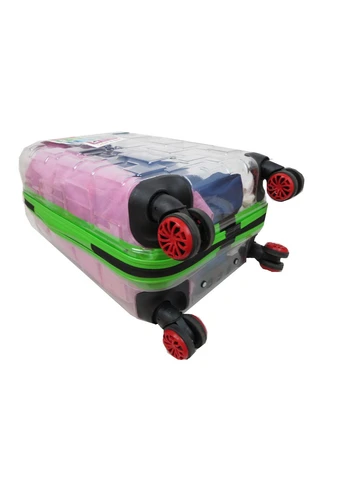 Прозора мала пластикова валіза + комплект органайзерів 42L My Luggage No Brand (390066244)