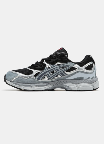 Сірі Осінні жіночі кросівки asics grey black No Brand Gel-NYC