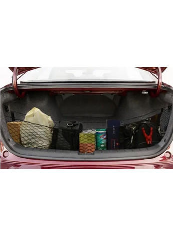 Сетка органайзер держатель в багажник машины автомобиля на 4 ячейки для перевозки мелких предметов 112х30х30 см (479313-Prob) Unbranded (317169972)