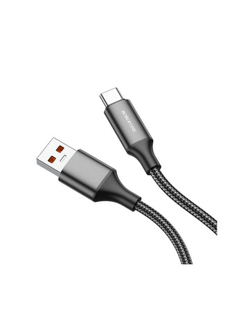 USB кабель BU32 с дисплеем TypeC 3A 1.2m черный Borofone (293346374)