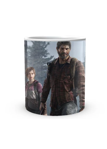 Чашка з принтом The Last of Us Останні з нас Джоел Еллі LU 02.11 Кружка керамічна 0,33 GeekLand (378963896)