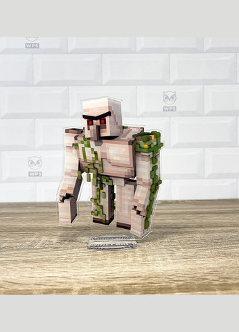 Акриловая коллекционная фигурка Minecraft Майнкрафт Железный Голем 15 см No Brand (339619260)