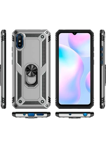 Чохол Military для Xiaomi Redmi 9A Silver (705577) BeCover (399513569)