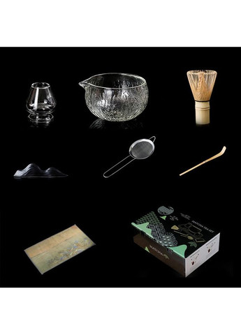 Набор 5465 для приготовления чая матча 7 предметов Transparent Mavanto (360456732)