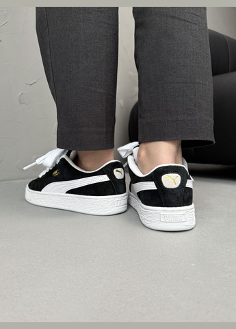 Кросівки жіночі і чоловічі Puma Suede Xl Black | Пума Суід чорні No Brand чорні демісезони (338793286)