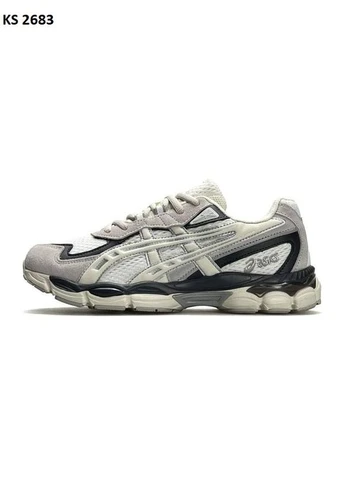 Сірі літні кросівки asics gel-nyc 2055 grey асікс гель нюк сірі No Brand