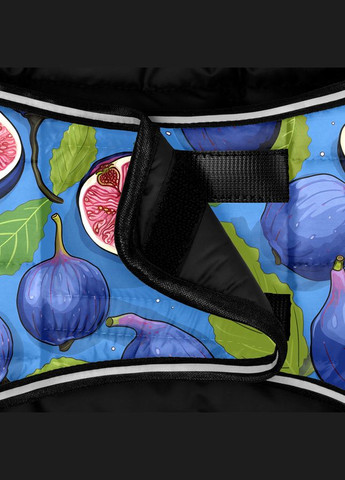 Курточка-накидка для собак Clothes, малюнок "Інжир",, А 32 см, B 41-51 см, С 25-35 см WAUDOG (322002626)