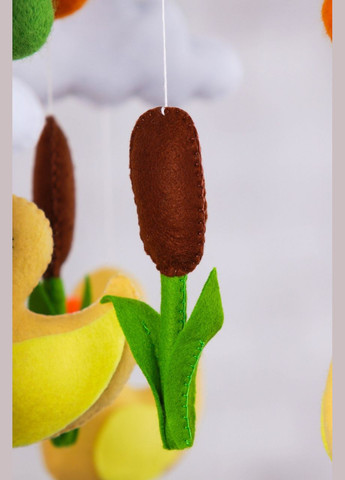 Детский мобиль на кроватку для младенцев WooolyWool «Утята» No Brand (342757995)