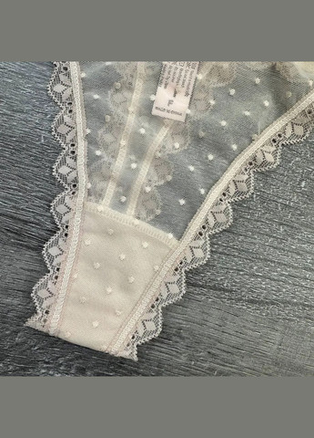 Комплект женских ажурных трусиков 5 шт No Brand Стрінги (325419096)