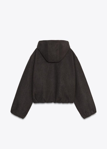 Коричнева демісезонна куртка Zara