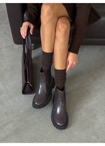 🍫 Демісезонні челсі “Urban Choco” No Brand (364687276)