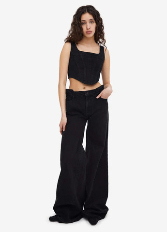 Джинсы Эластик Elastic Waist Jeans Match Denim - (347234664)