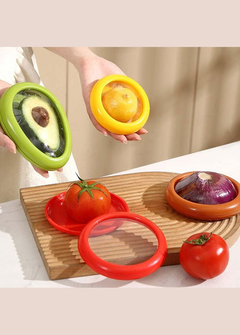 Контейнер для зберігання овочів та фруктів червоний (TA0046_2) No Brand (317285947)