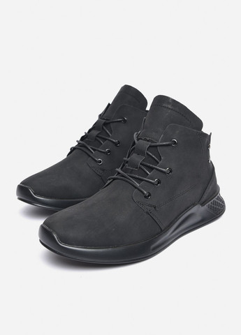 Черевики чоловічі демісезонні чорного кольору Let's Shop (299764369)