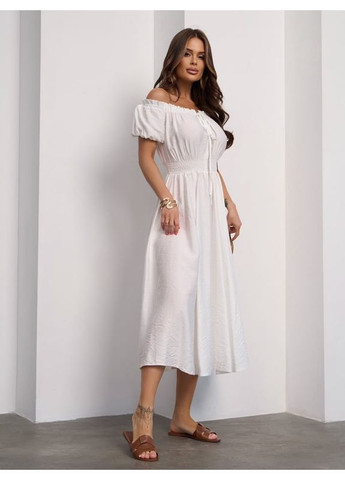 Білий плаття 15185 біле ISSA PLUS однотонна