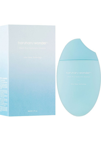 Гиалуроновая эссенция с экстрактом черного риса Wonder Black Rice Hyaluronic Essence 50ml (828098-84985) HARUHARU (368625888)