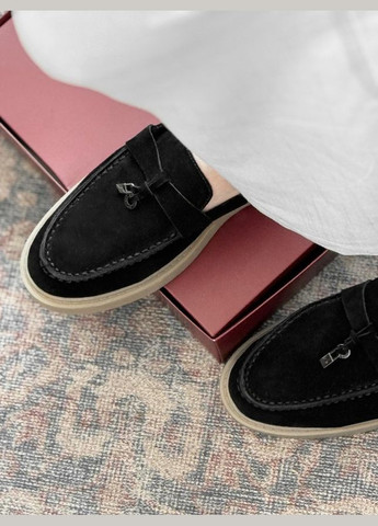 Жіночі лофери seanly black No Brand чорні літо (346392806)