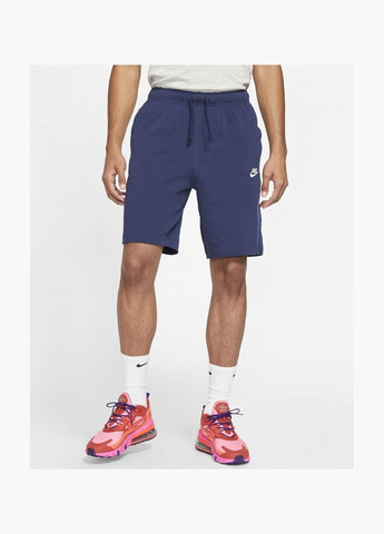 Шорти чоловічі M Nsw Club Short Jsy Blue BV2772-410 Nike (332610520)