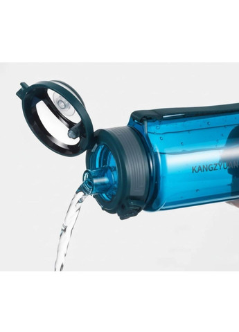 Екологічна блакитна тританова пляшка KANGZYUAM 700 мл для води TKK (314709890)